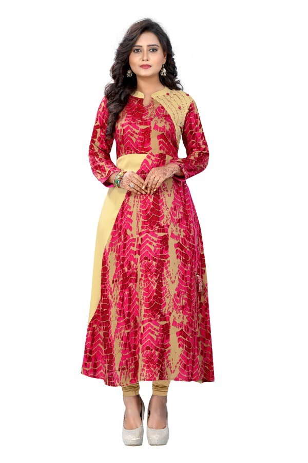 Pure Rayon Women's Kurtis Bust Size: 33 To 44 Up Inch (In)