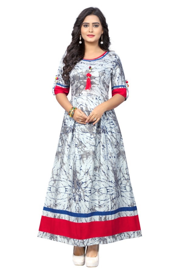 Pure Rayon Women's Kurtis Bust Size: 33 To 44 Up Inch (In)