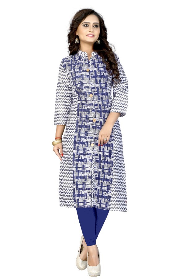 Cotton Kurtis Bust Size: 33 To 44 Up Inch (In)