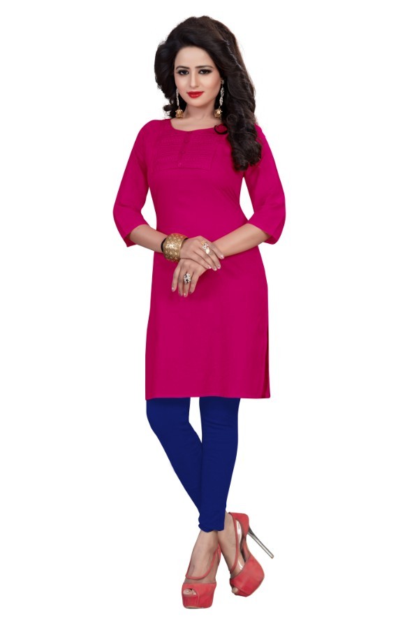 Cotton Kurtis Bust Size: 33 To 44 Up Inch (In)
