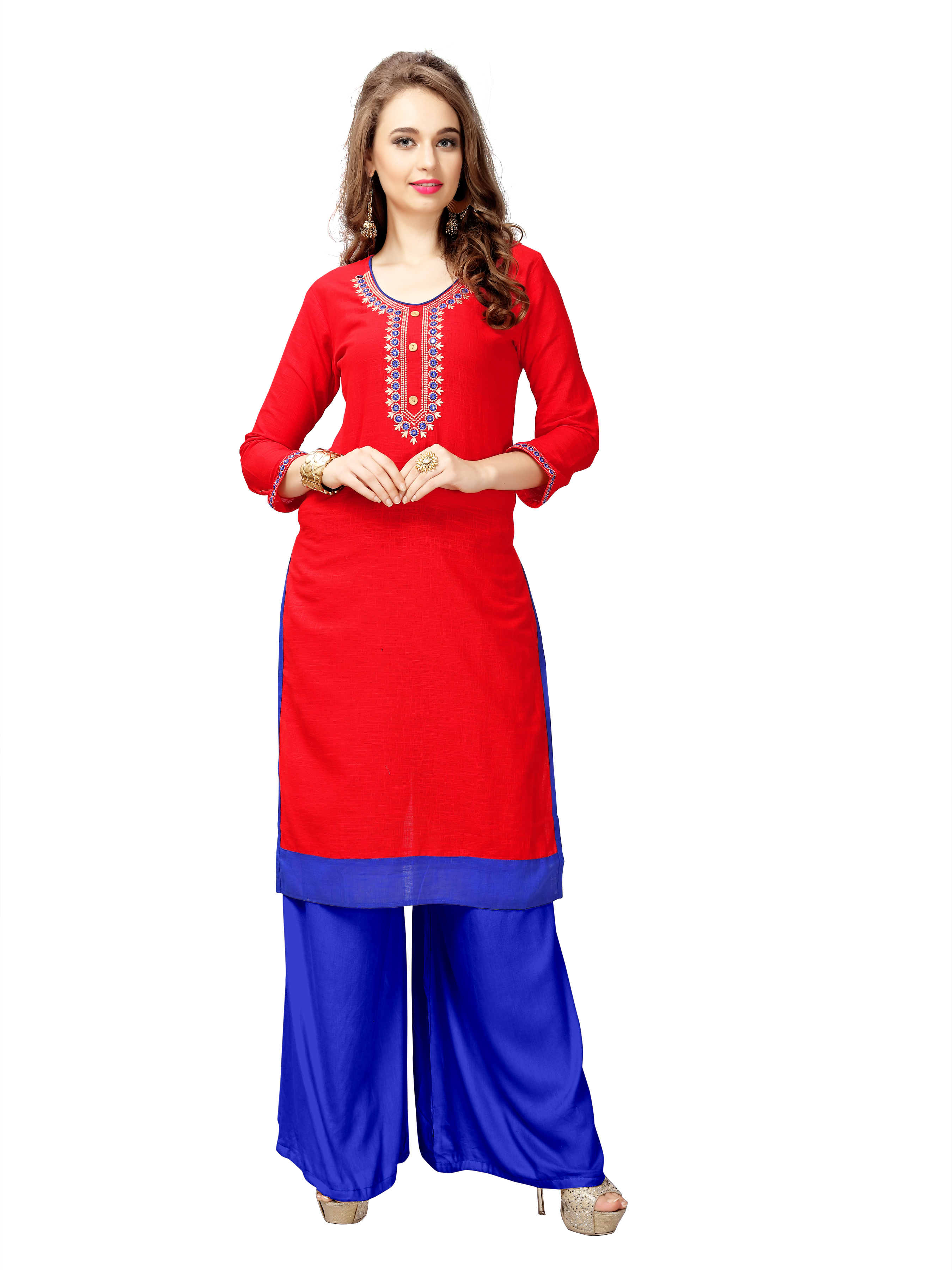 Cotton Kurtis Bust Size: 33 To 44 Up Inch (In)