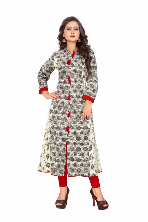 Designer Cotton Kurti Bust Size: 33 To 44 Up Inch (In)