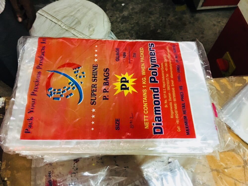 Plastic Bags - Soft Transparent Plastic Material | Flexible Use And Eco-friendly Design