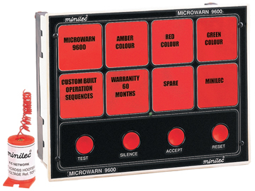 Alarm Annunciators Alarm Light Color: Red / Yellow / Green / Amber / White
