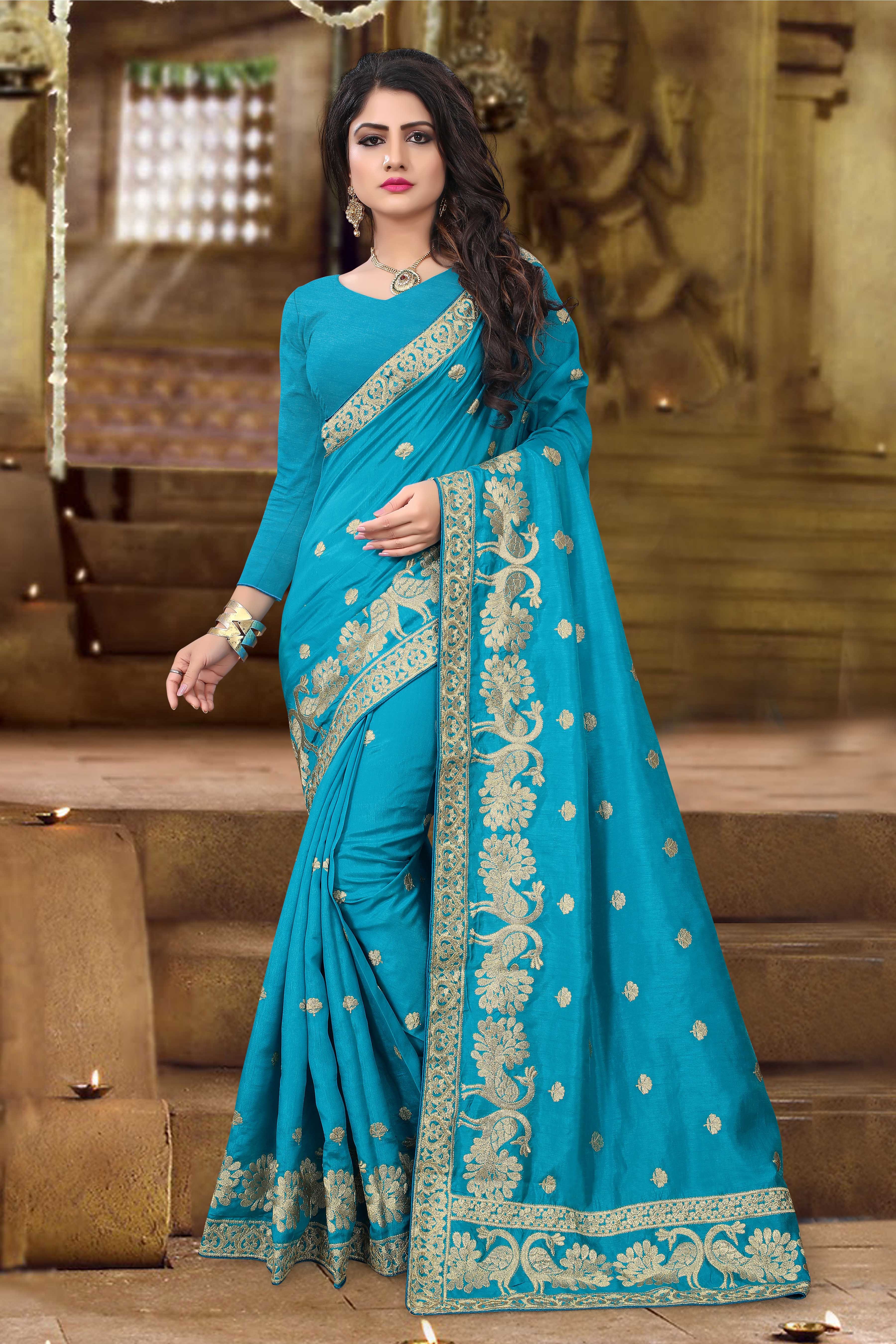 Indian Kosa Silk Saree
