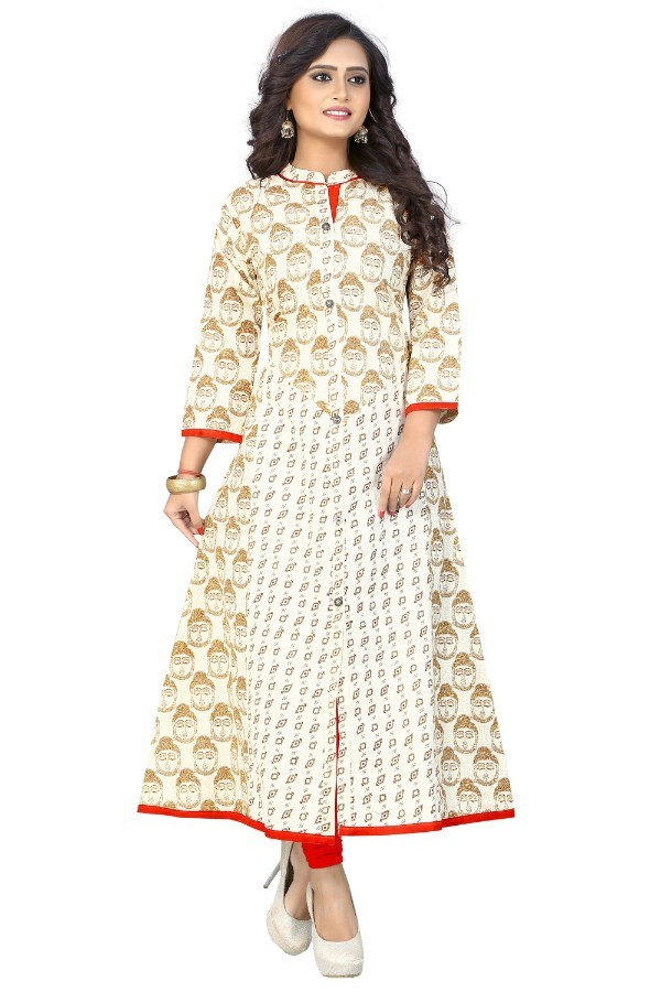 Fancy Cotton Kurti Bust Size: 33 To 44 Up Centimeter (Cm)