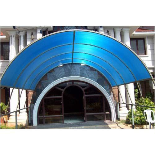 Polycarbonate Entrance Canopy