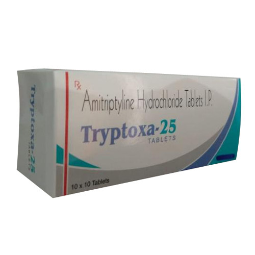 एमिट्रिप्टिलीन हायड्रोक्लोराइड टैबलेट्स आई.पी. (Trytoxa-25)