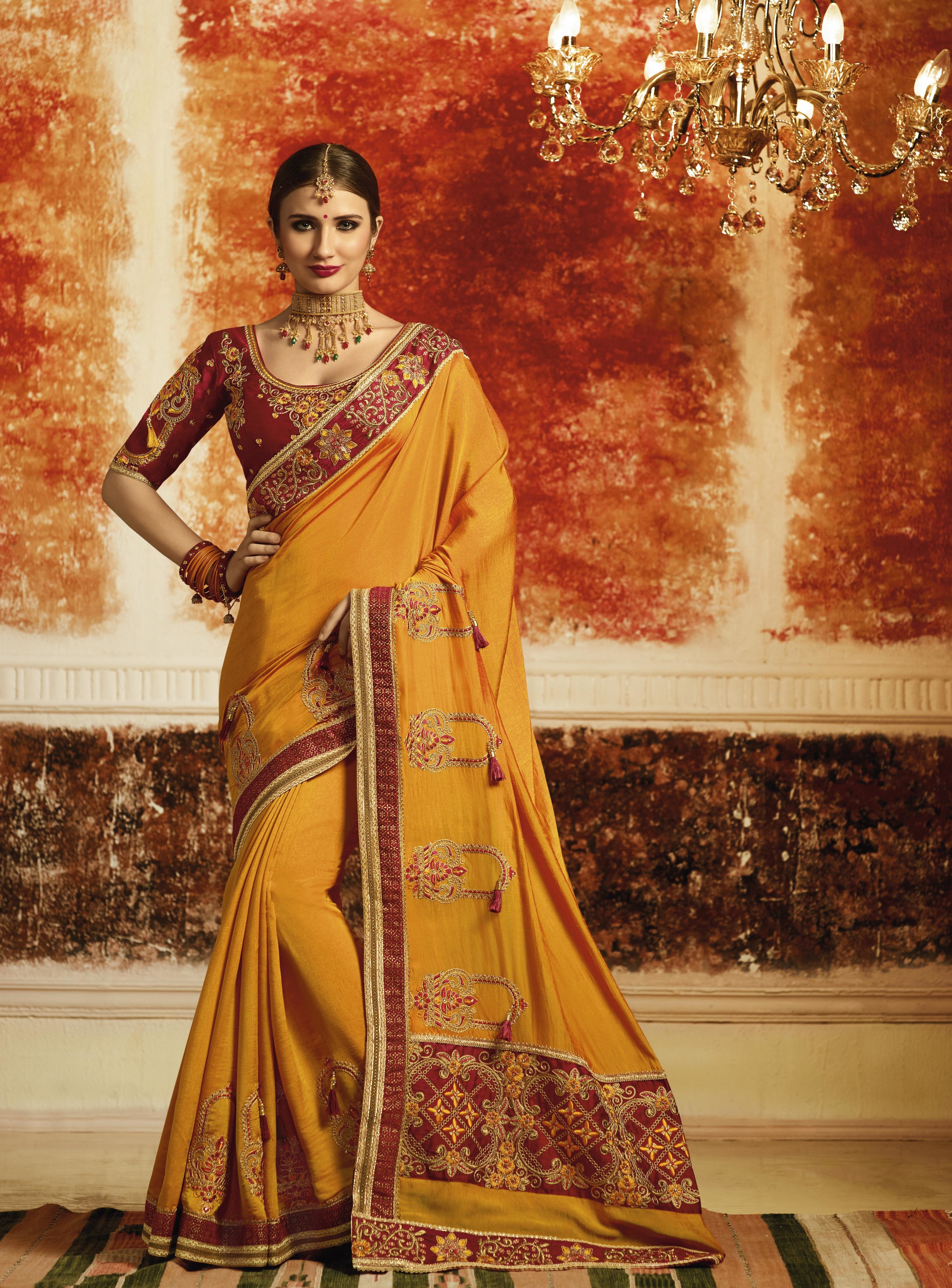 As Per Image Designer Handwork Saree