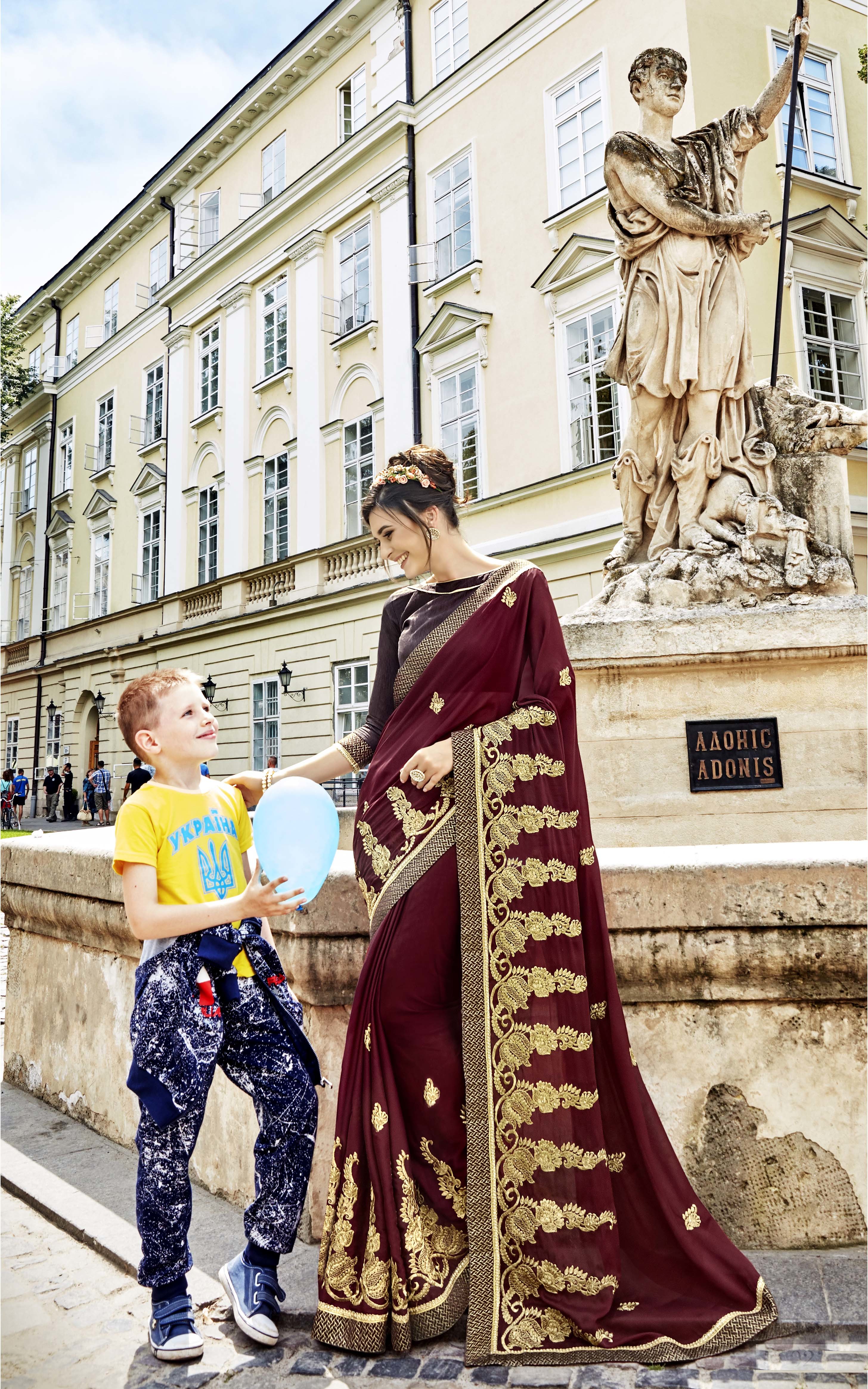 As Per Image Ethnic Saree