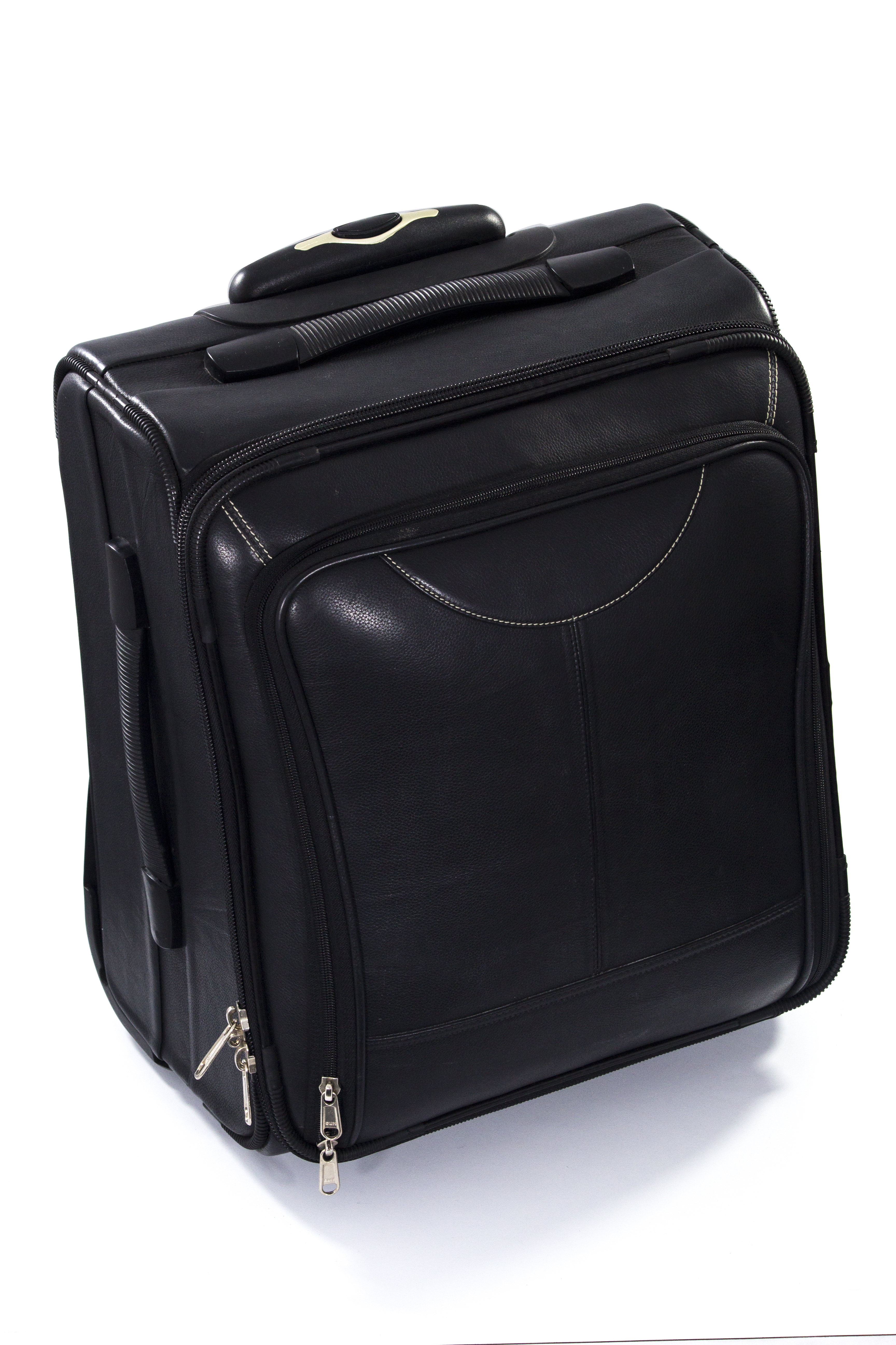 Leather Trolley Bag
