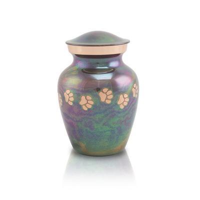 Brass Paw Pet Urn