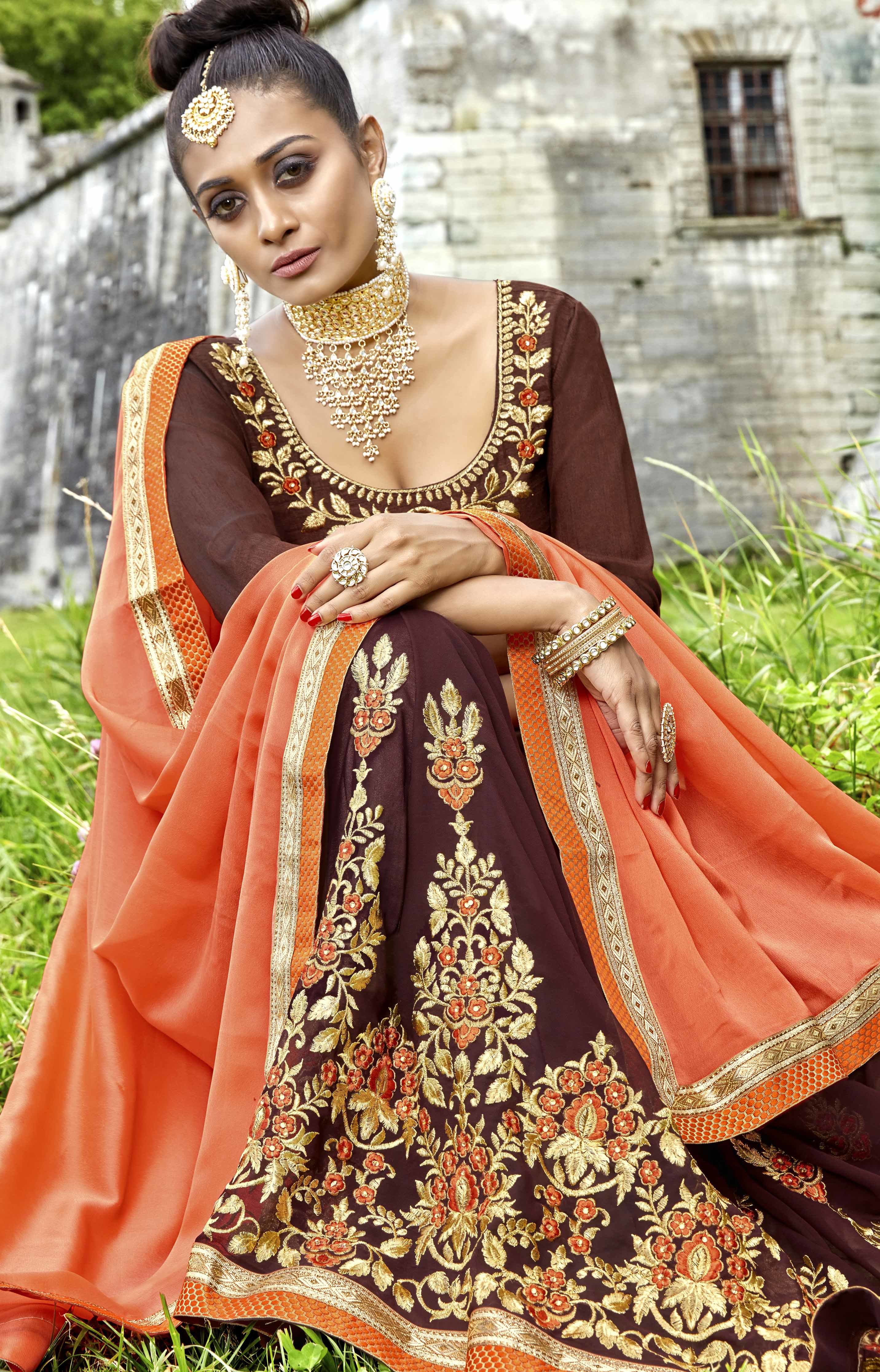 As Per Image Party Wear Saree