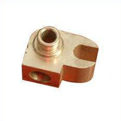 Aluminum Flange - Male Connection | Golden Color, High Strength, Corrosion Resistance, Durable Service Life