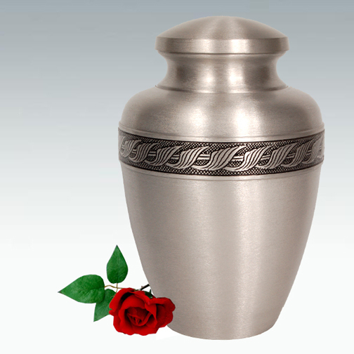 Green Brass Cremation Urn