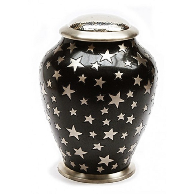 Green Brass Cremation Urn