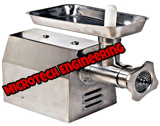 Meat Mincer - Stainless Steel, Includes Meat Mincer No. 22, Tomato Pulper, And Grater Attachments