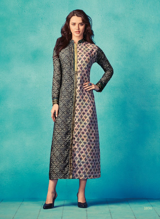 Georgette Fancy Long Gown Style Kurti
