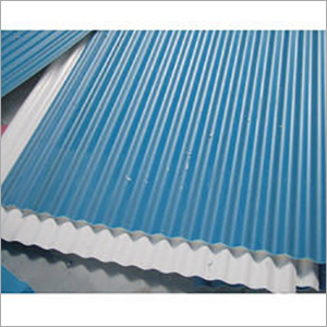 Galvanized Corrugated Sheets - 0.5mm - 1.2mm Thickness, 750mm - 1000mm Width , Blue Color with Durable Galvanized Steel Material