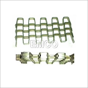 Honey Comb Chain - Stainless Steel, 10-15mm Thickness, Heat Resistant | Ideal for Conveyor Systems, Round Hole Shape