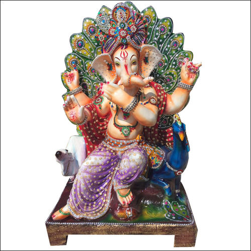 Mor Ganesh Statue