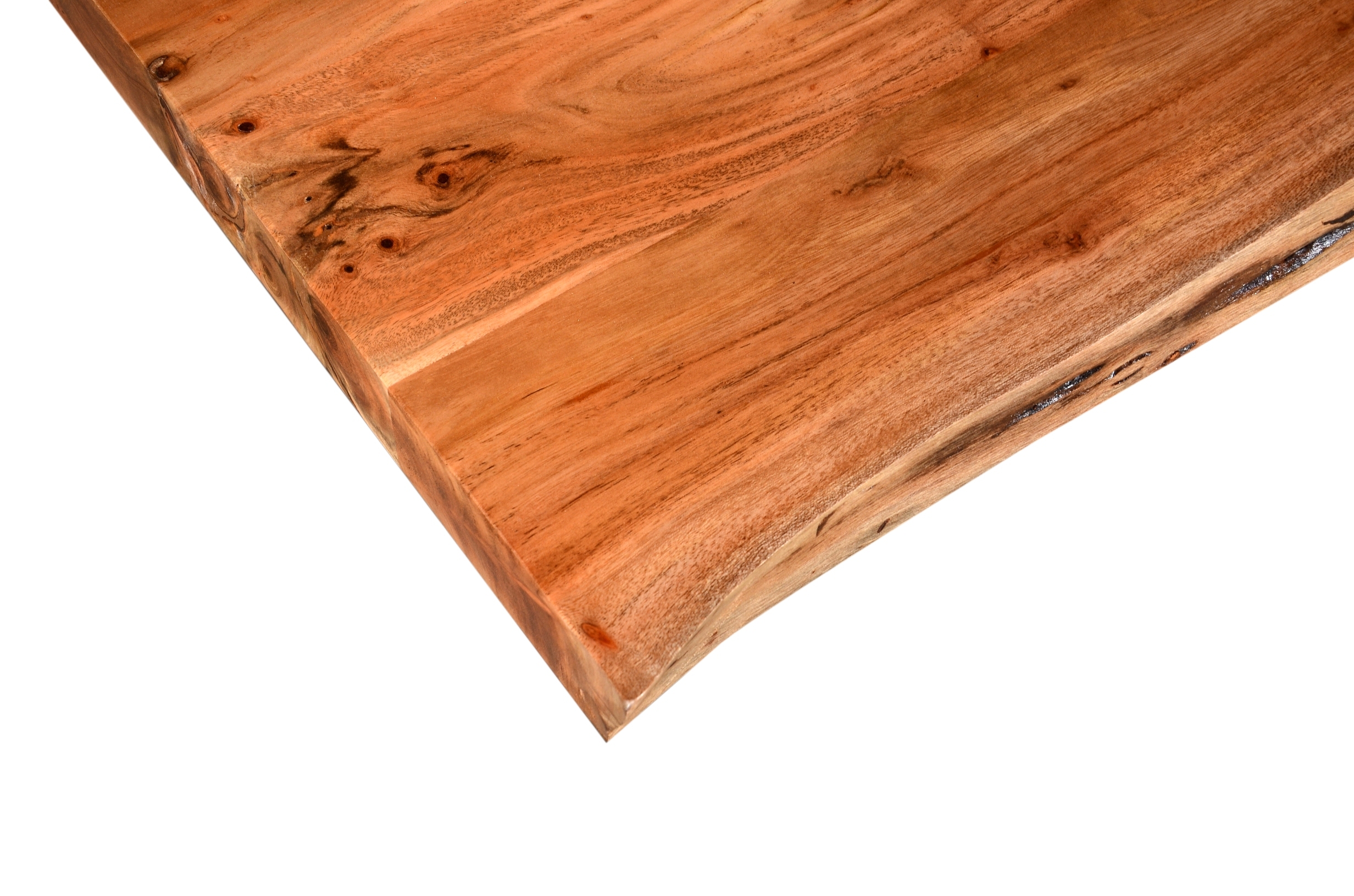 Brown Live Edge Restraunt Table
