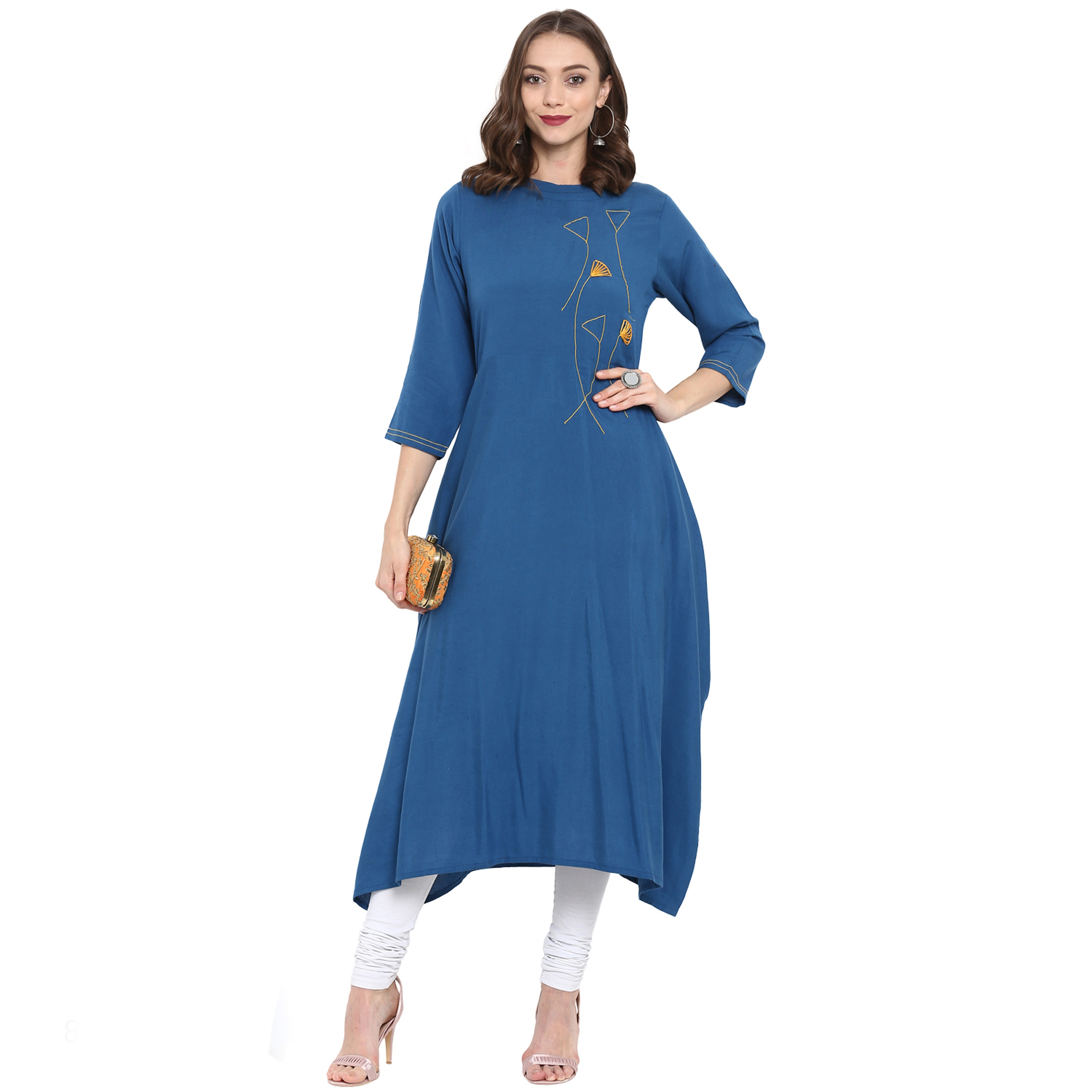 As Per Image Traditional Kurti