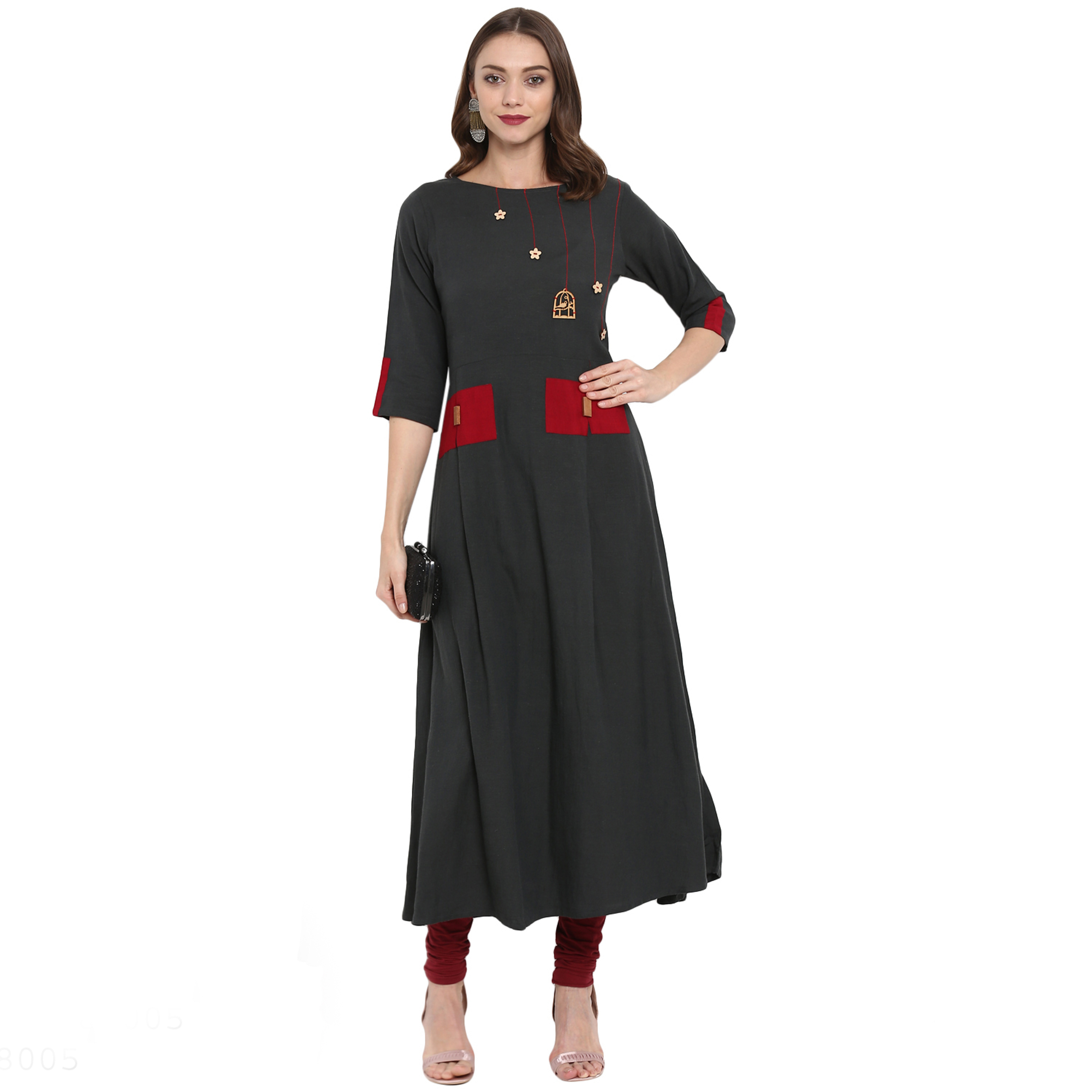 As Per Image Traditional Kurti