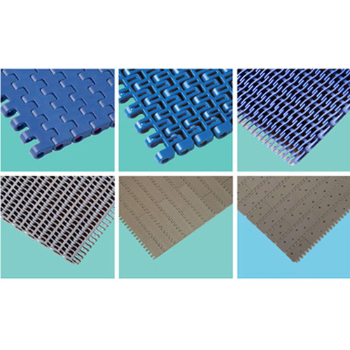 Plastic Modular Belts and Chain - Plastic Material, Modular Design with Solid Plastic Rods | Low Noise & Vibration, Easy Maintenance, Durable Strength
