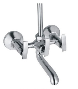 Brass Wall Mixer Telephonic With Bend Pipe