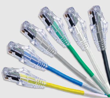 Cat 6 छोटे व्यास की पैच कॉर्ड