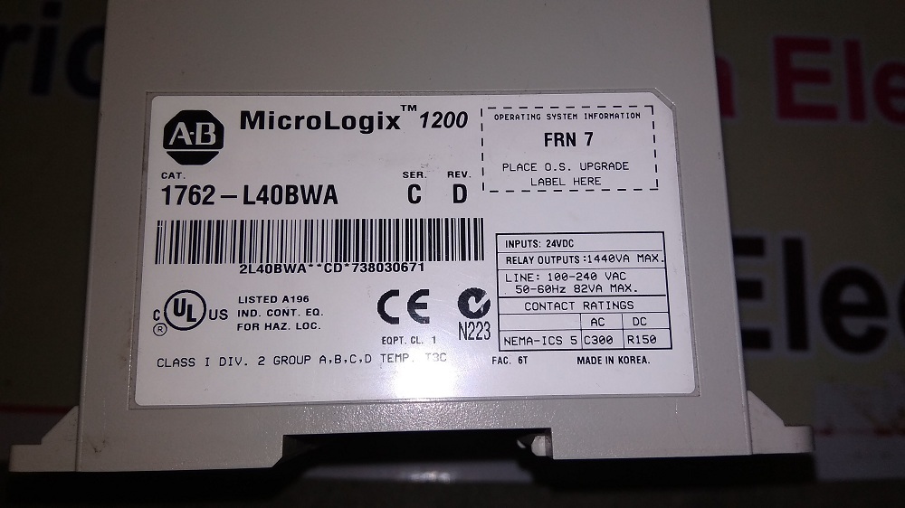 Allen Bradley Plc