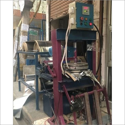 पूर्णतः स्वचालित हाइड्रॉलिक 4 रोल पेपर प्लेट मशीन