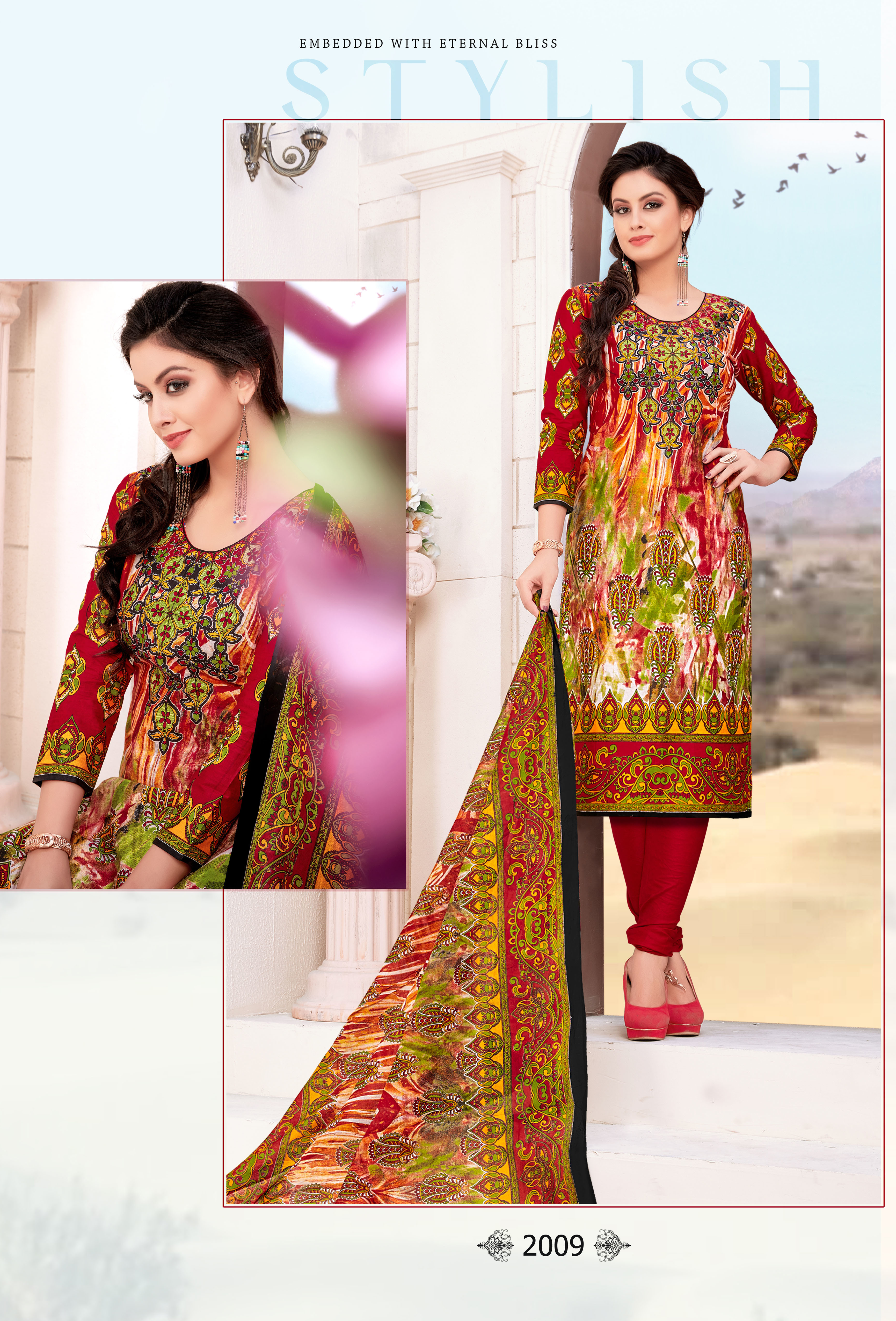 Indian Nargis Cotton Dress Catalog