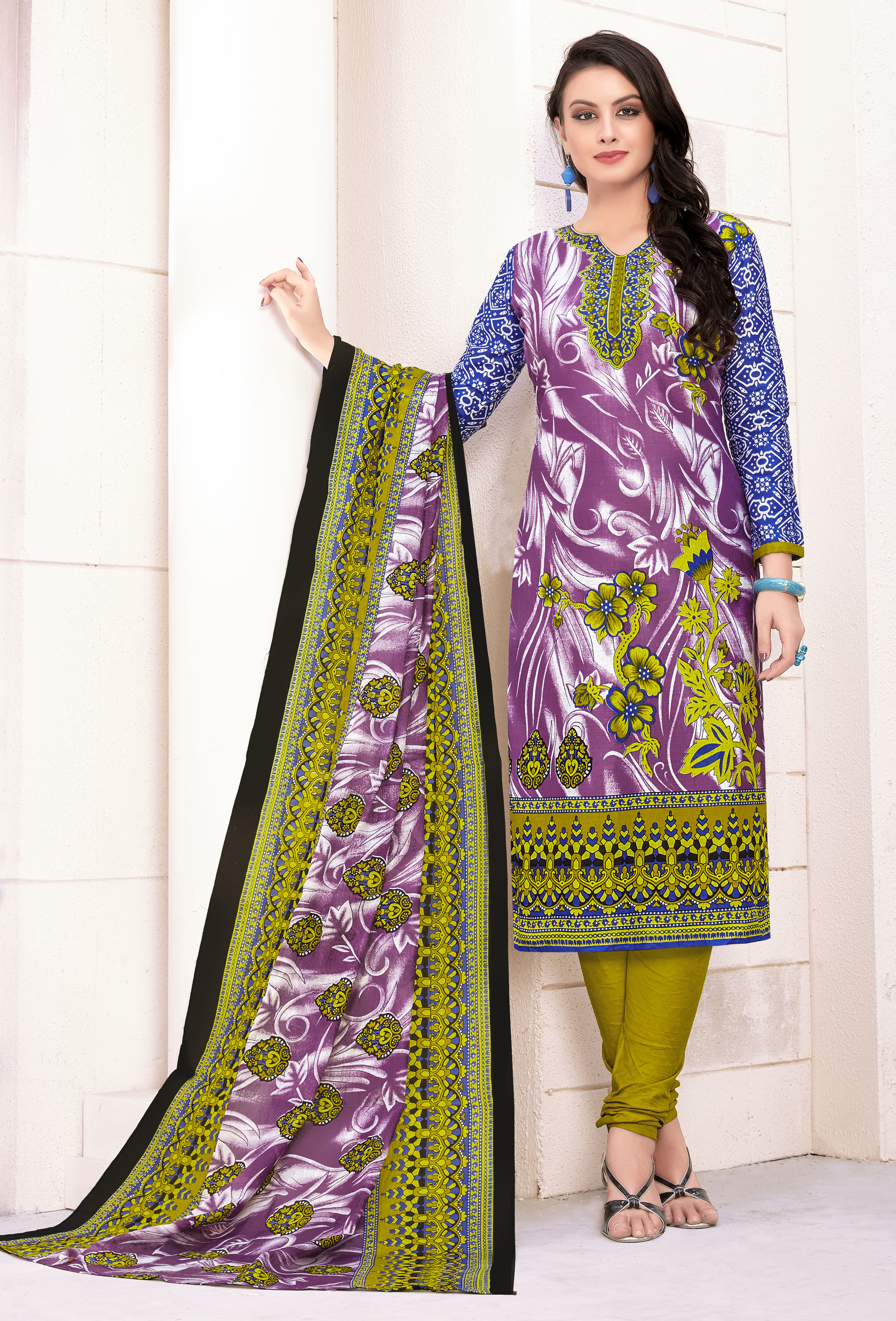 Indian Nargis Cotton Dress Catalog