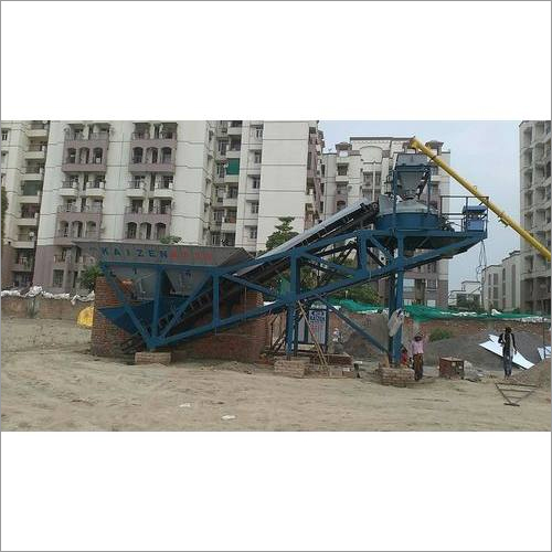 Compact Concrete Mixing Plant