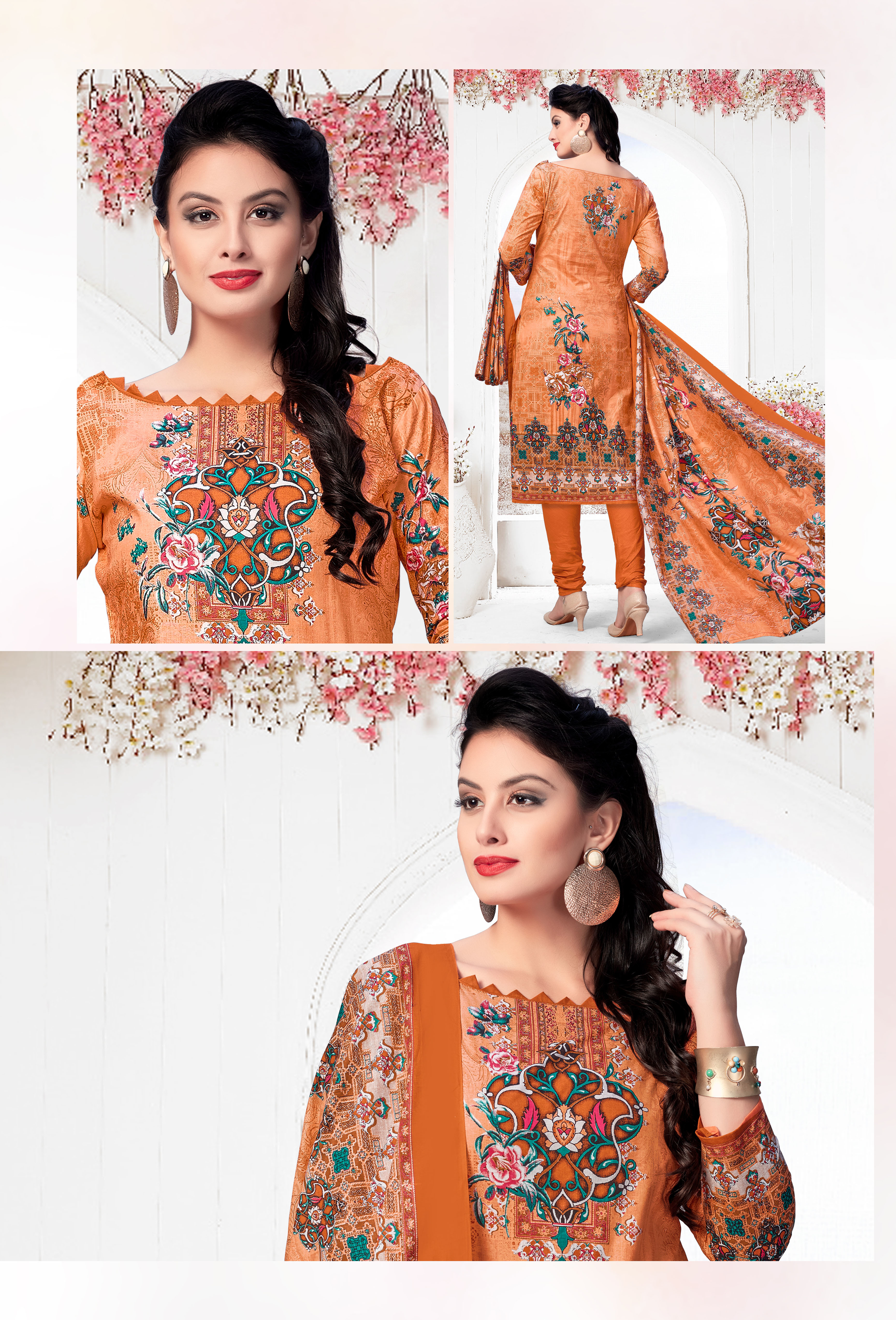 Indian Razia Cotton Dress Catalog Vol 10.