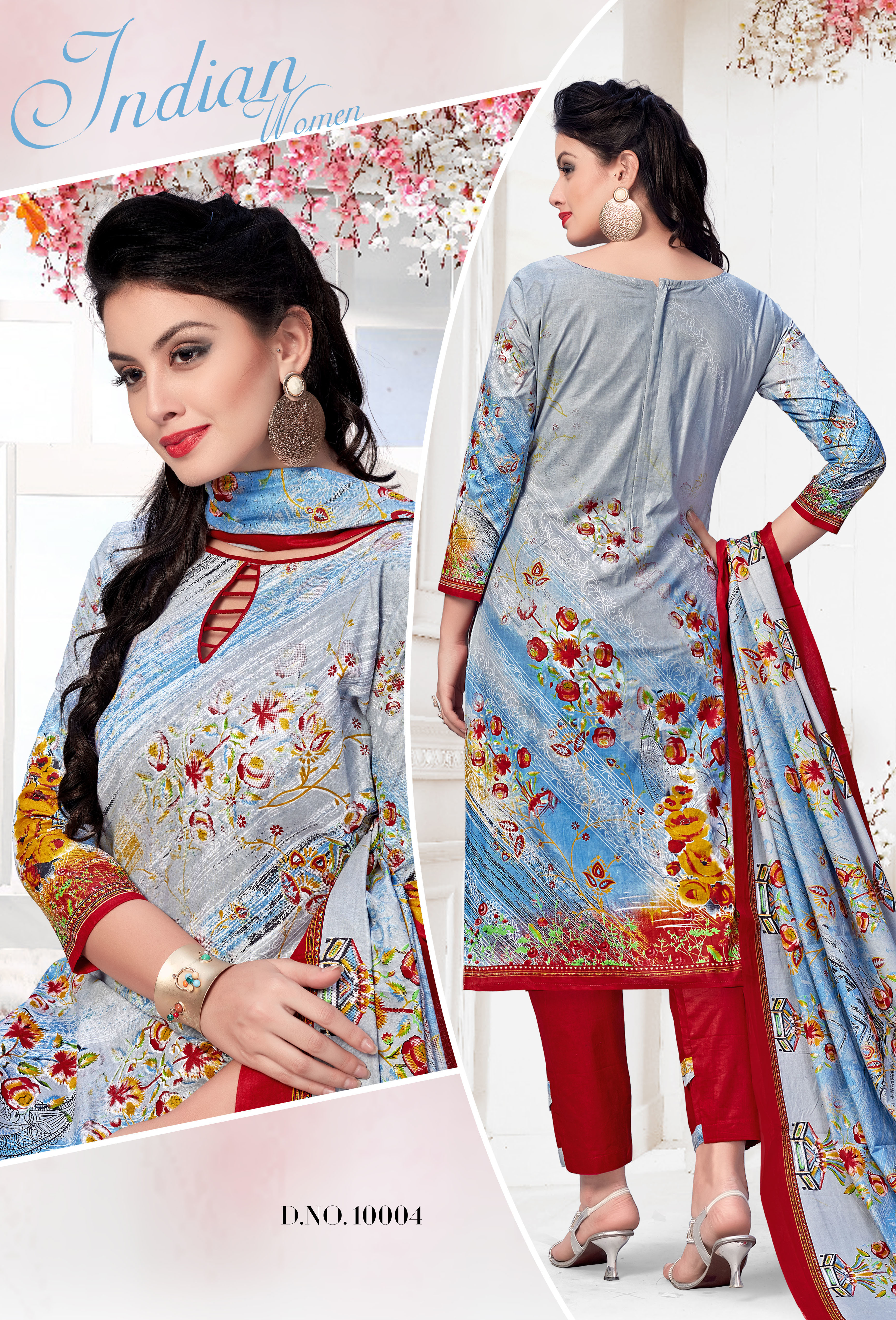 Indian Razia Cotton Dress Catalog Vol 10.