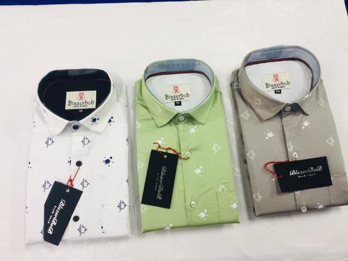 Men Party Wear Printed Shirt - Linen Fabric, Sizes S to XL | Trendy Prints for Summer Occasions