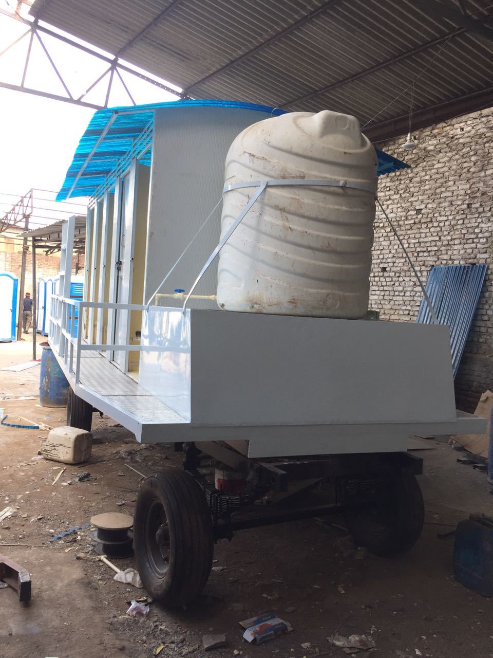 Mobile Toilets Van - Color: As Per Customer Choice