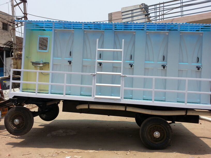 Mobile Toilets Van - Color: As Per Customer Choice