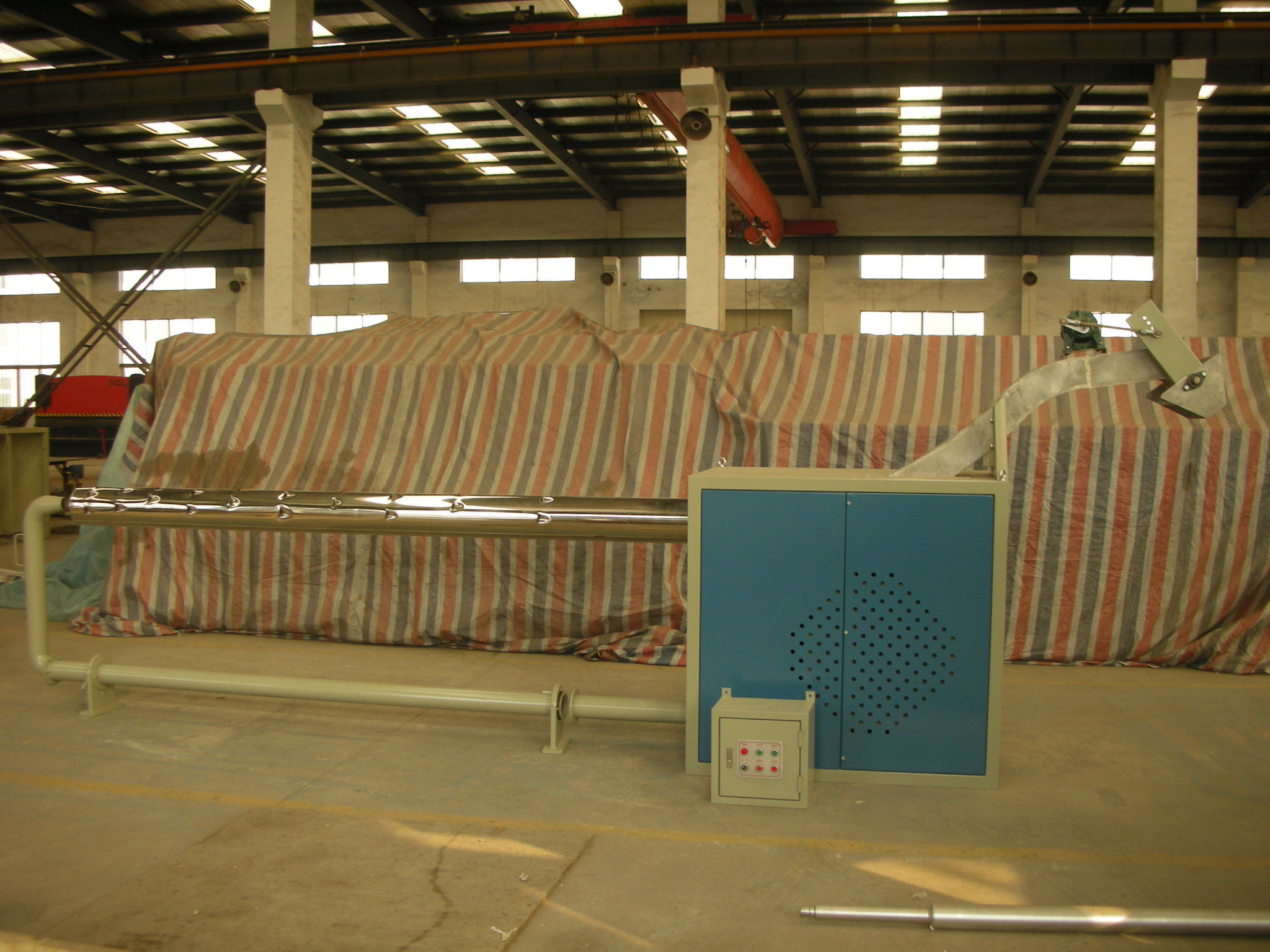 Tpyfb200s Air Turning Machine - 5800mm X 1100mm X 1400mm | High Efficiency Blower Section, Low Noise Exit Device, Automatic Electric Control