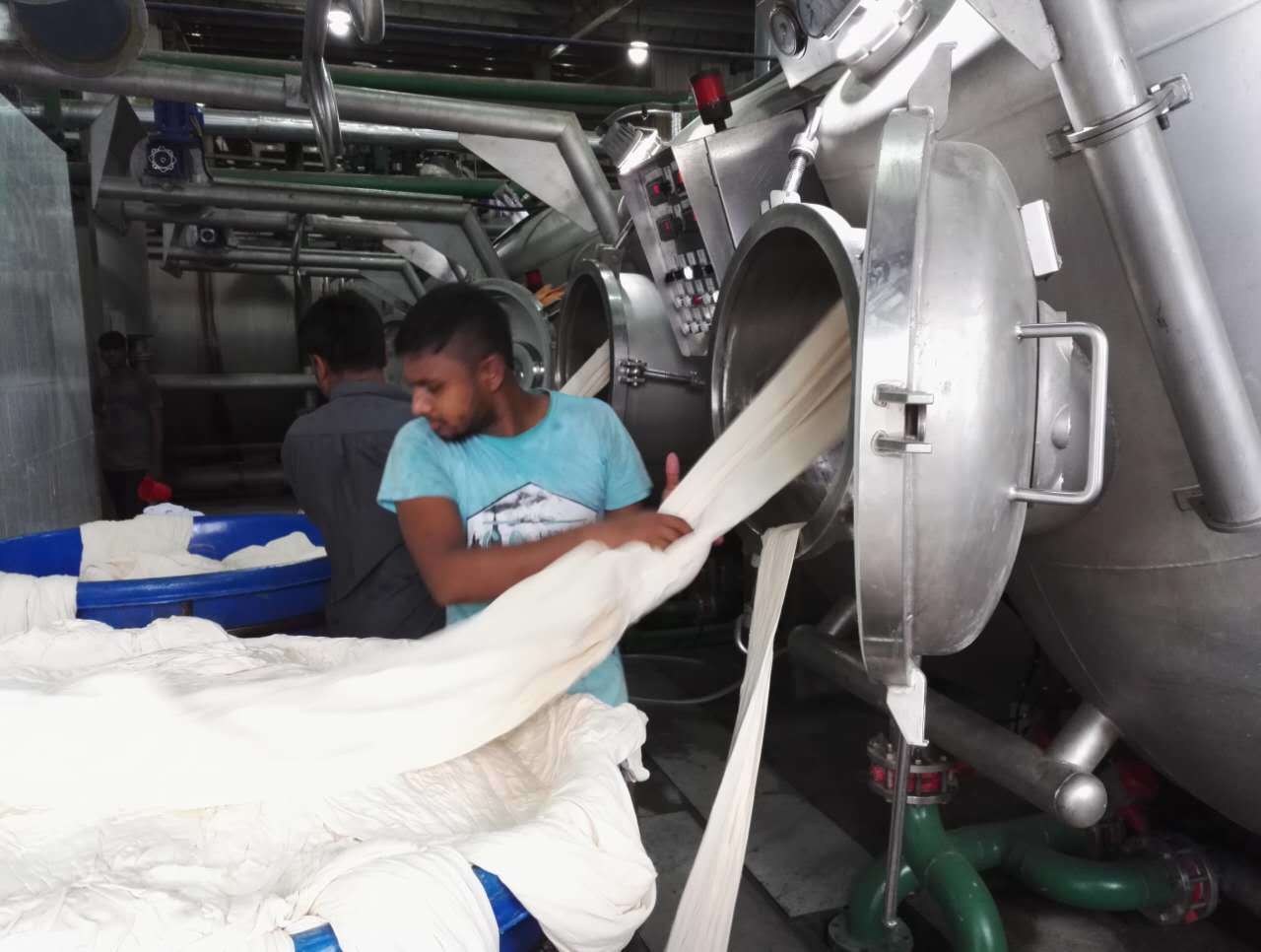 Dual Flow High Temperature High Speed Dyeing Machine