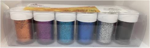 बच्चों की कला और शिल्प के लिए ग्लिटर शेकर