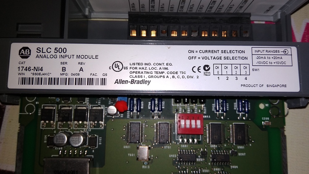 Allen Bradley Analog Input Module