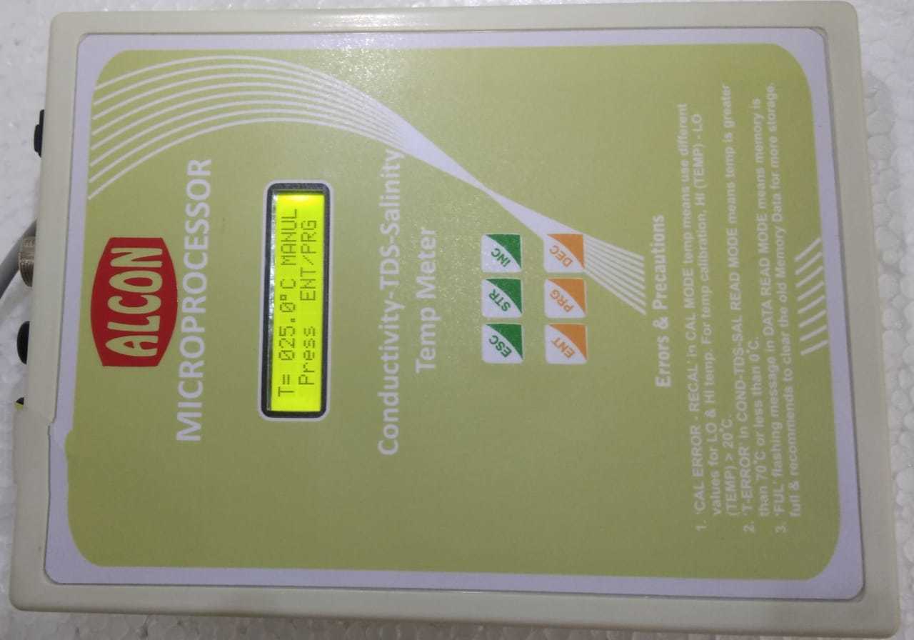 Digital Conductivity Meter Capacity: 1000 Kg/hr