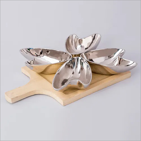Nickle Plated Aluminium Bowl Set