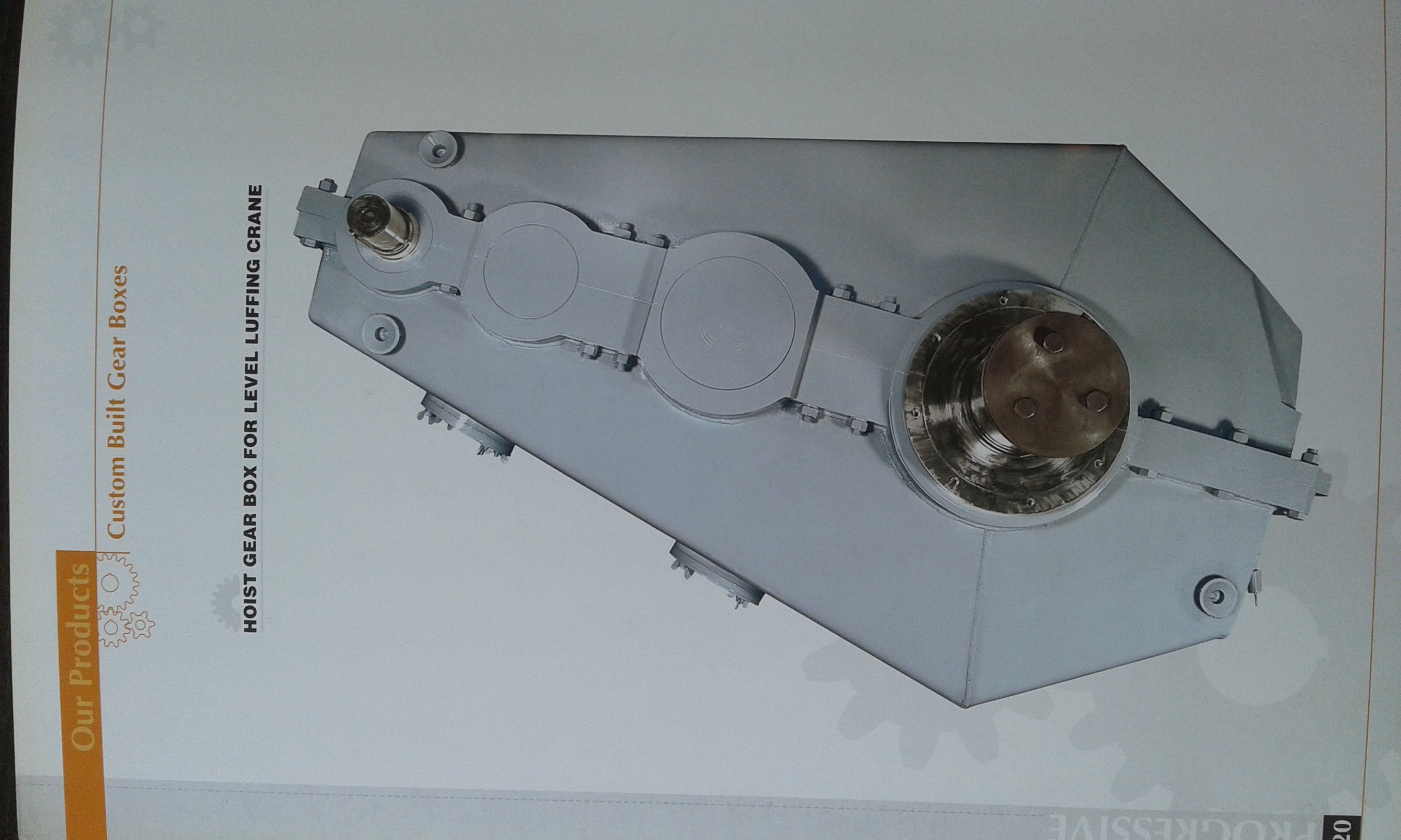 Worm Reduction Gearbox - Cast Iron, 500 Meter Lifting Height | 1000 Kg Loading Capacity, Remote Control, 50 Rpm Speed, Emergency Stop, 1 Year Warranty