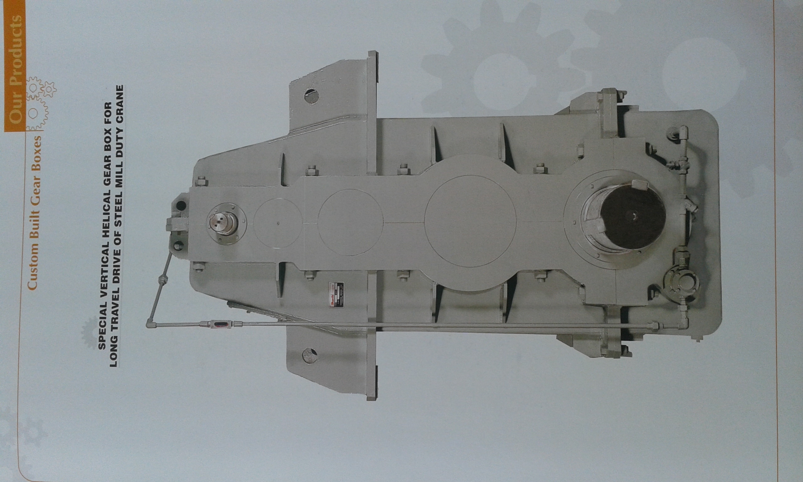 Worm Reduction Gearbox - Cast Iron, 500 Meter Lifting Height | 1000 Kg Loading Capacity, Remote Control, 50 Rpm Speed, Emergency Stop, 1 Year Warranty
