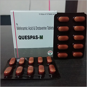 Mefenamic Acid & Drotaverine Tablets 250 Mg Organic Medicine